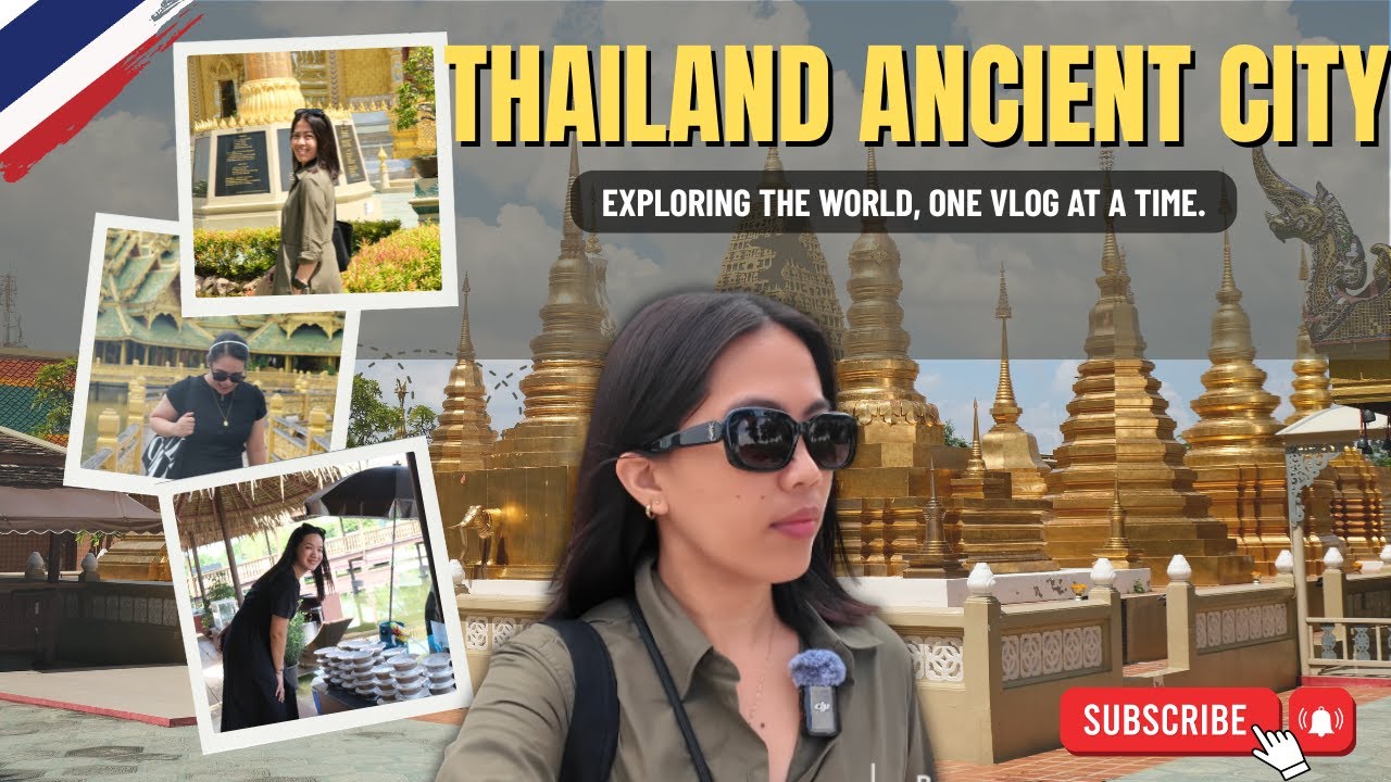 Исследуя древний город 🇹🇭 | Жаркий, но прекрасный день в Бангкоке | ICON SIAM