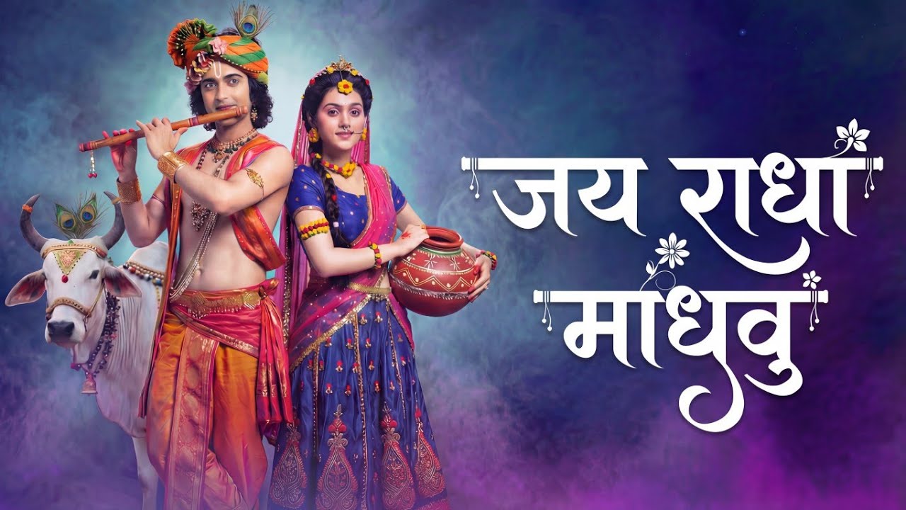 Jai Radha Madhav Jai Kunj Bihari 🌸 Lofi Krishna Bhajan | Feel Divine Love & Peace | जय राधा माधव |