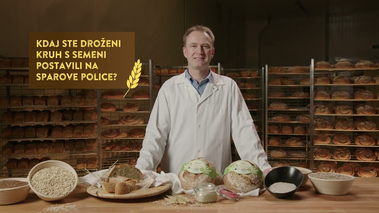 Spar - Inovacija leta 2023 - Droženi kruh s semeni