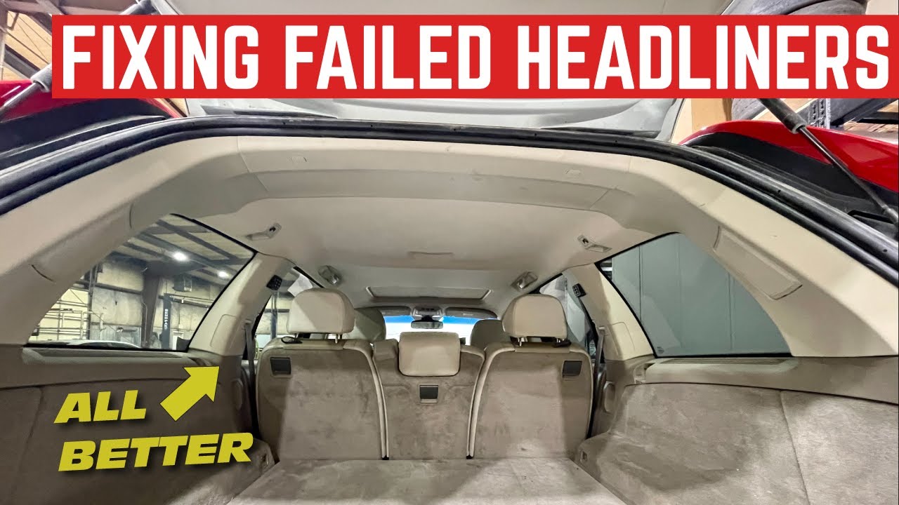 HEADLINER DAY! We Fixed My CHEAP Honda And FREE Volvo Headliners