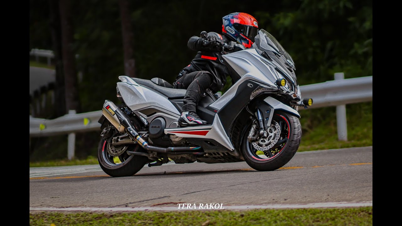 KYMCO AK550 PURE SOUND | AKRAPOVIC FULL EXHAUST