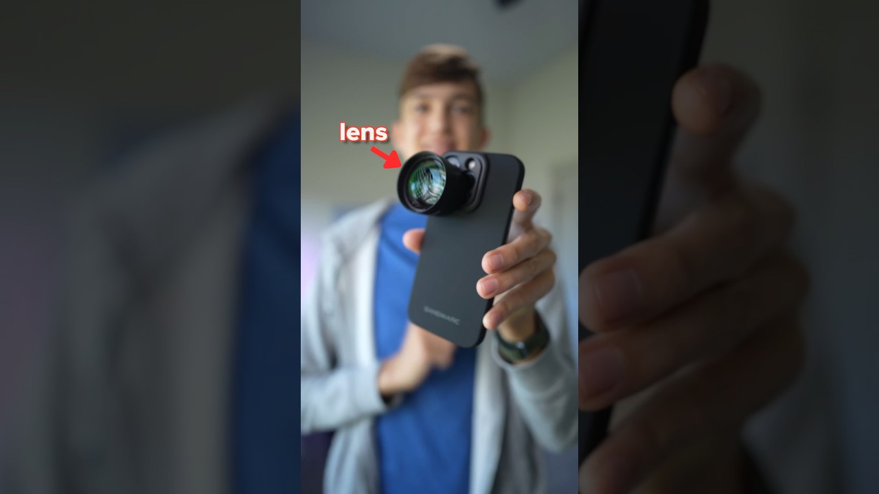 PRO Camera Lens for Your iPhone🤯#iphone