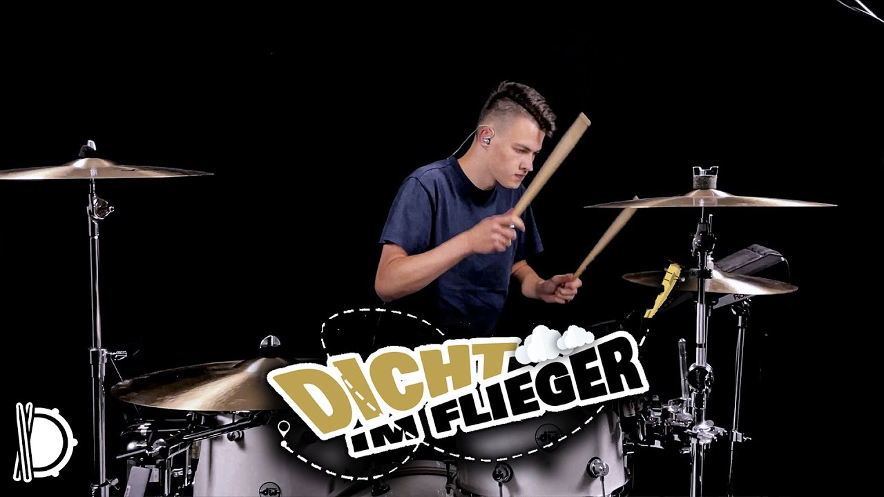 Dicht im Flieger - Julian Sommer | Drum Cover