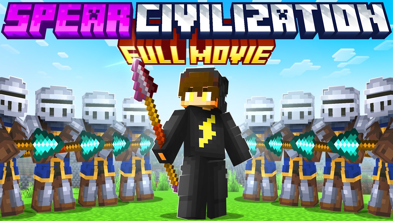 Minecraft, But I Join SPEAR CIVILIZATION [FULL MOVIE]