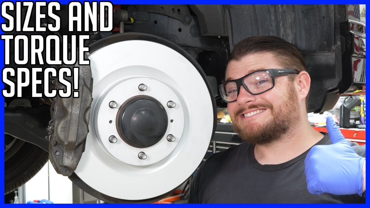 How to Replace Front Brake Pads and Rotors Toyota 4Runner 2010-2024 - With Sizes and Torque Specs!