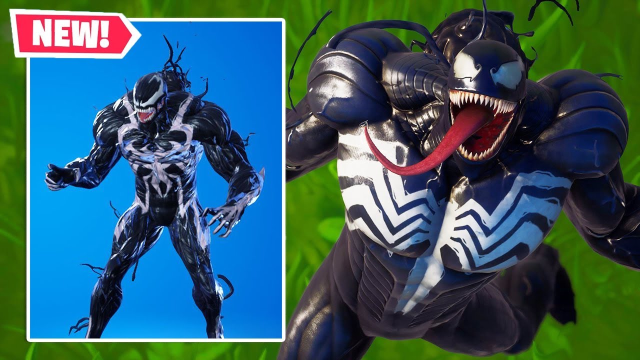 New VENOM Skin Gameplay in Fortnite!