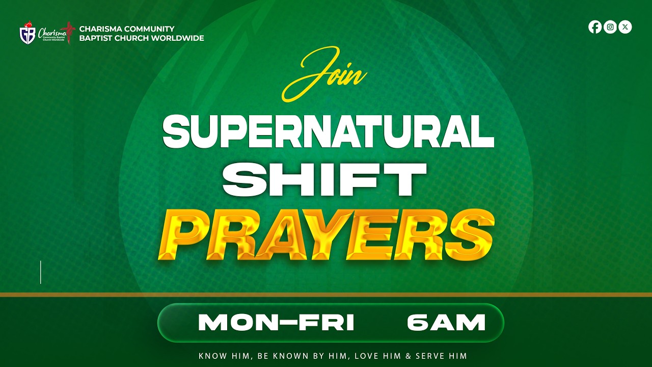 Supernatural Shift Prayers