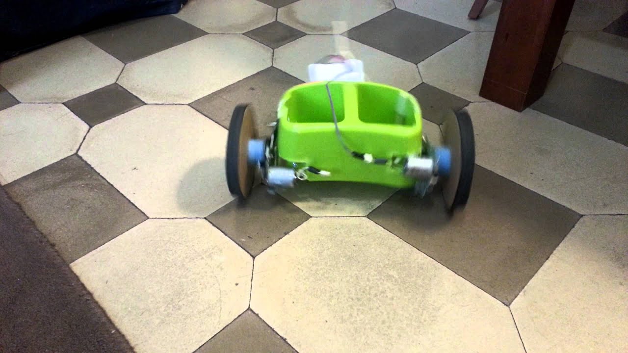 DiY cheap robot from recycled parts (II)