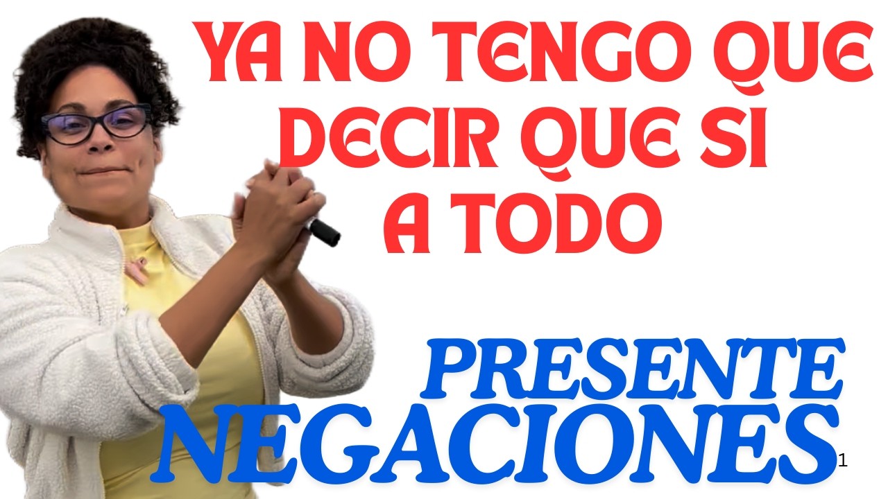 YA DEJA DE DECIR QUE SI A TODO. Empieza a decir que NO A TODOS