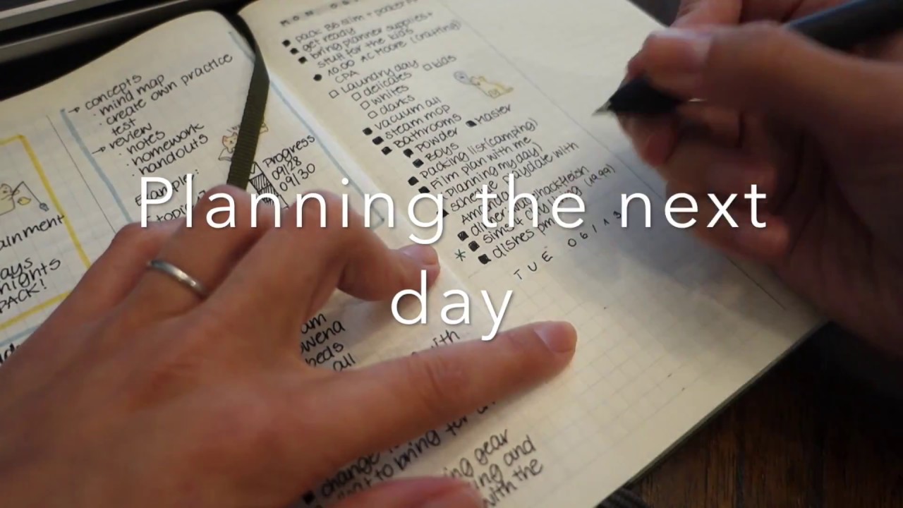 Plan with me: Bullet Journal