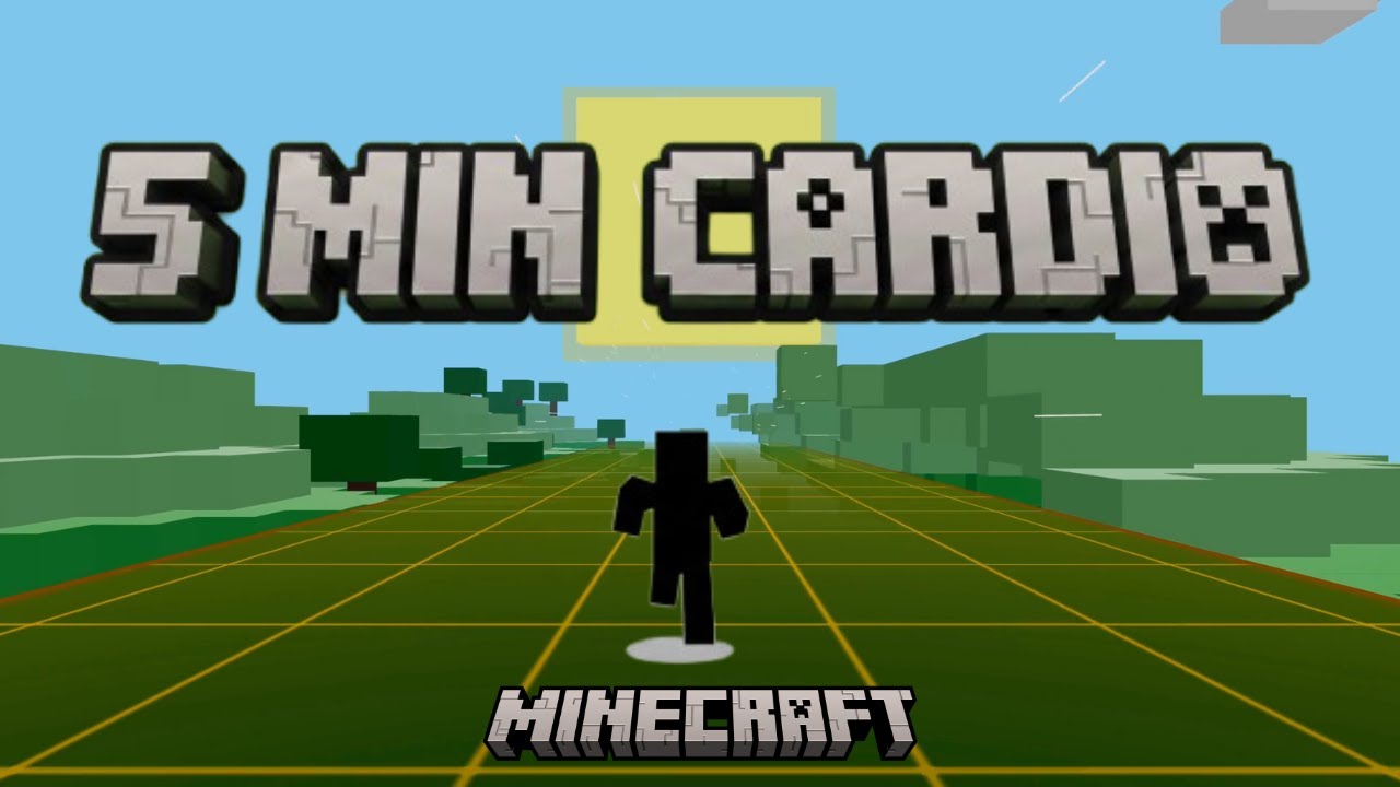 Immersive Interactive Cardio 🏃‍♂️ 5 Minute Minecraft Runner