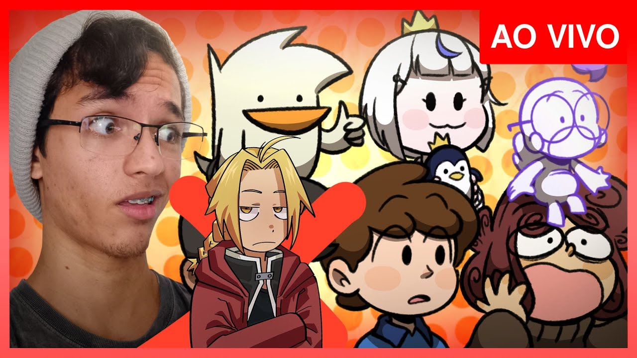 MEUS FRIENDS EM UMA LIVE CAÓTICA!!! @Saberaa@lorechiii@Ctoon_Patu@CoffeeEd@GABR1ELL@gustavo.editor7