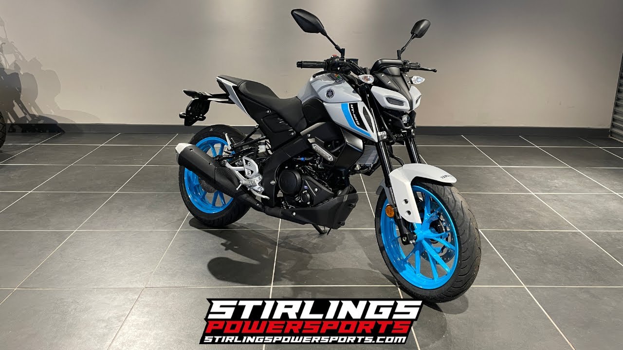 MT 125 2025 white Walkaround