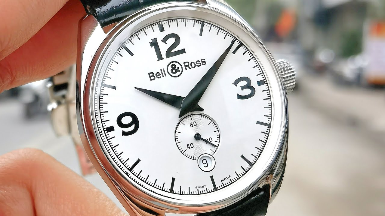 [Hợp l&yacute;] Bell & Ross Vintage Small Second Date 39mm BR-123 | ICS Authentic