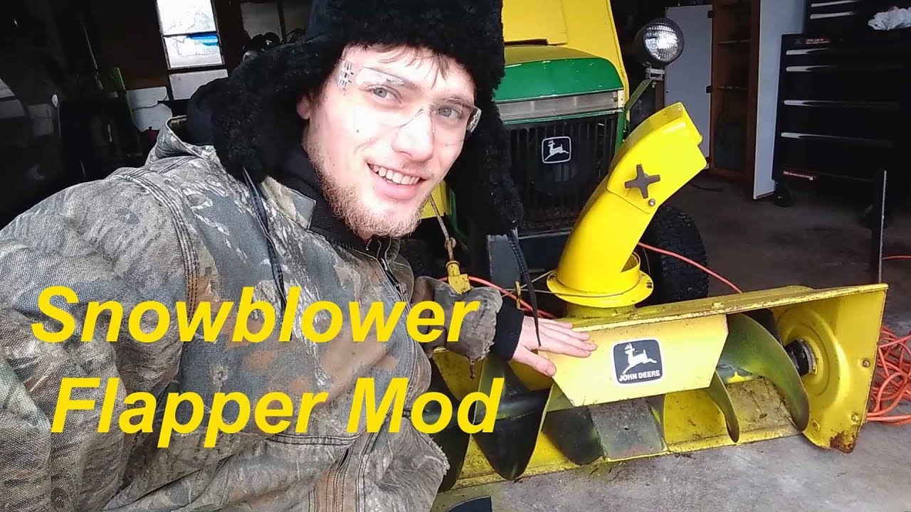Резиновая заслонка для снегоочистителя John Deere