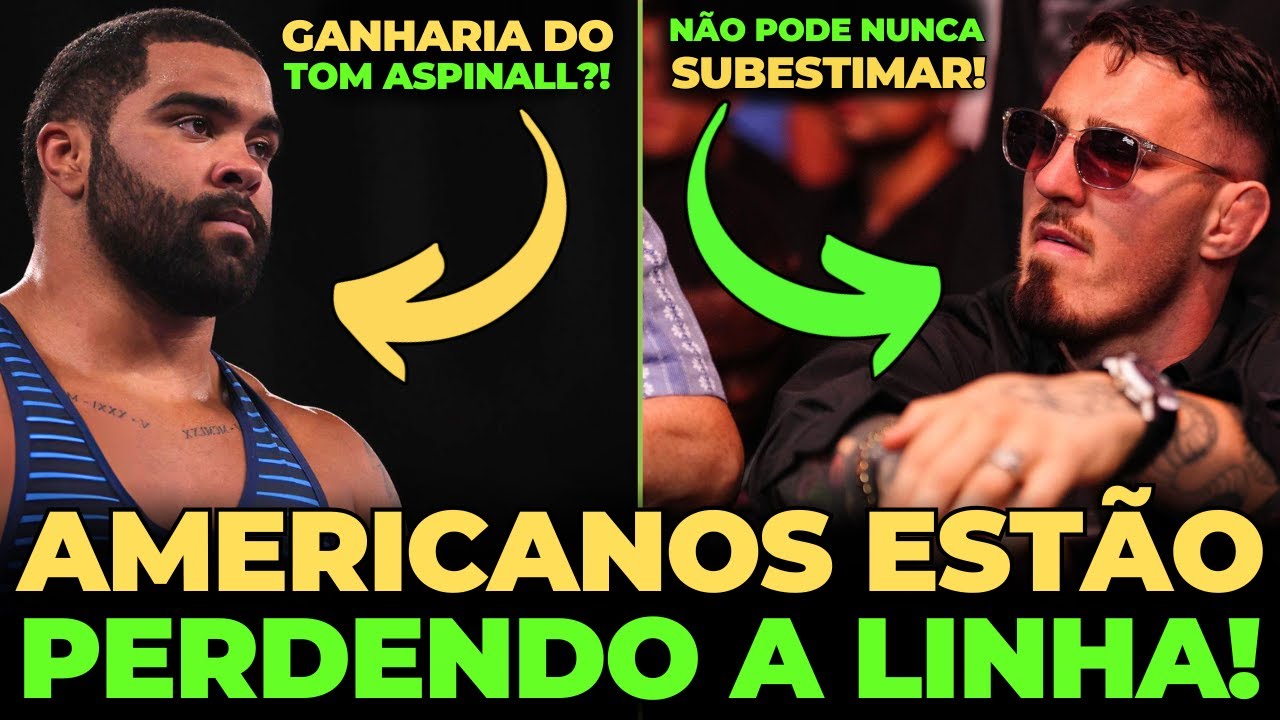 GABLE STEVENSON VENCERIA TOM ASPINALL HOJE?! OS AMERICANOS ESTÃO FICANDO LOUCOS!