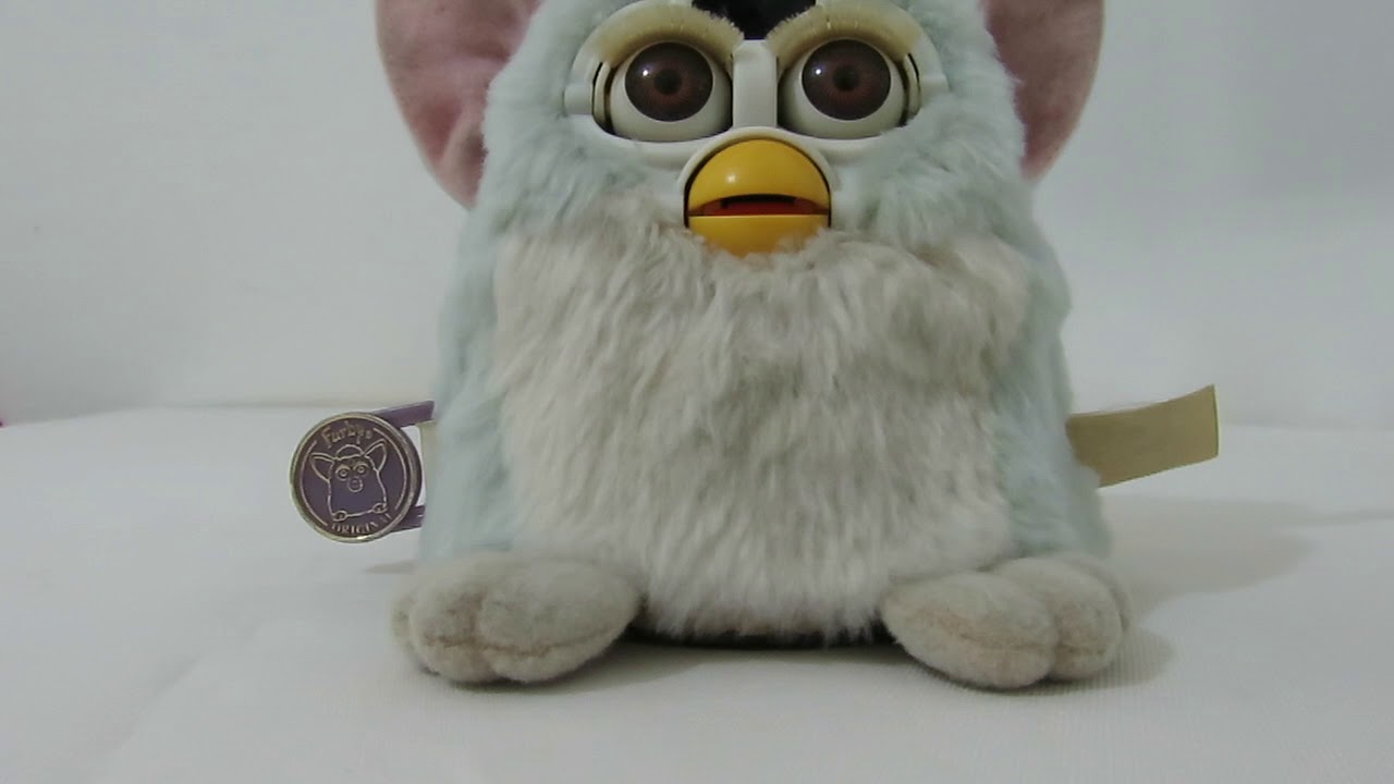 Boneco furby anos 90 raridade