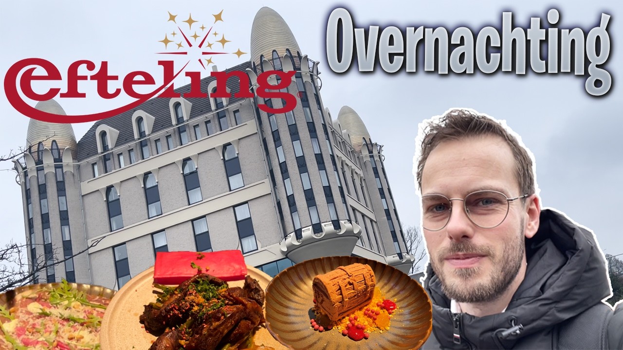 Een overnachting / *KOUDE* food review in de Efteling!!! #bliviusvlog
