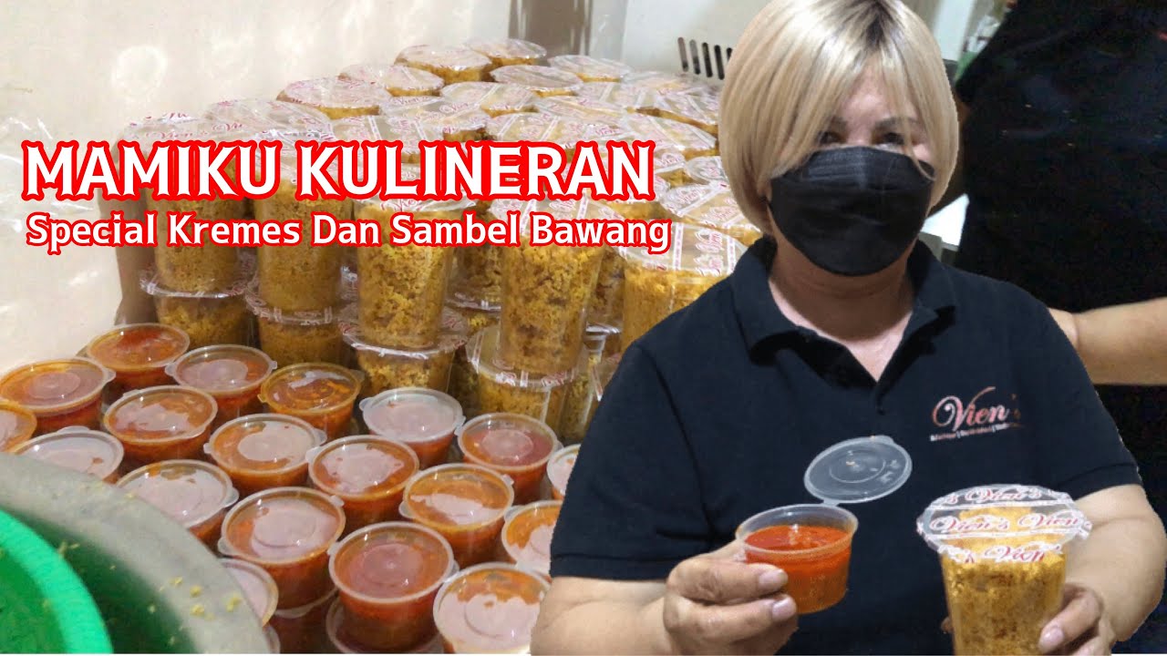 MAMIKU KULINERAN | SPECIAL KREMES DAN SAMBEL BAWANG DI DAPUR MAMIKU SOLO