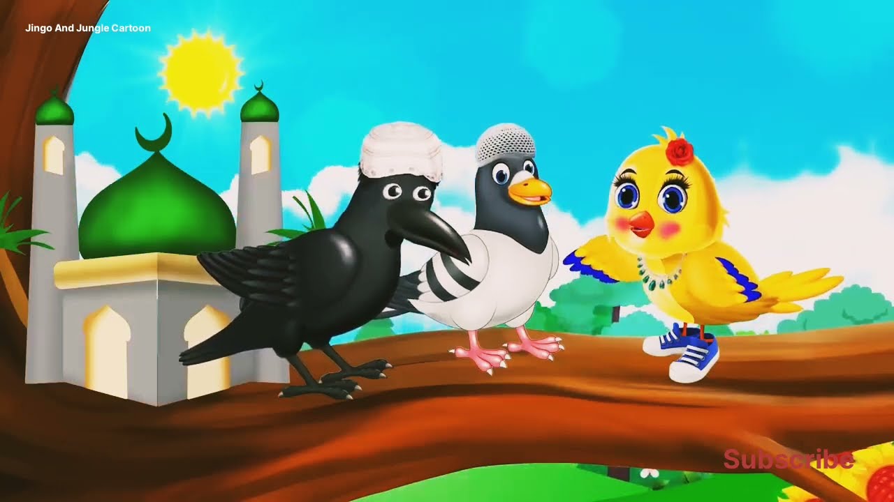 Tuni Chidia Or Kauwa ki Kahania|#jingoandjunglecartoon