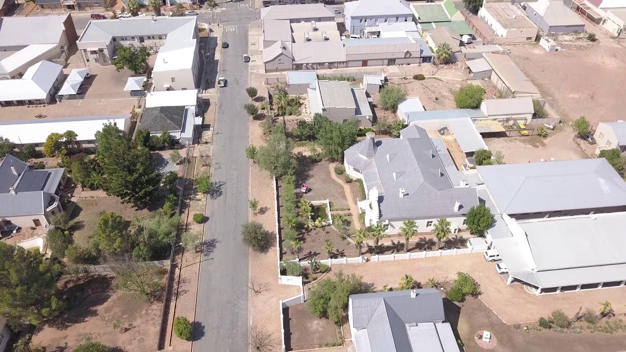 Ladismith . Birdseyeview in January 2020
