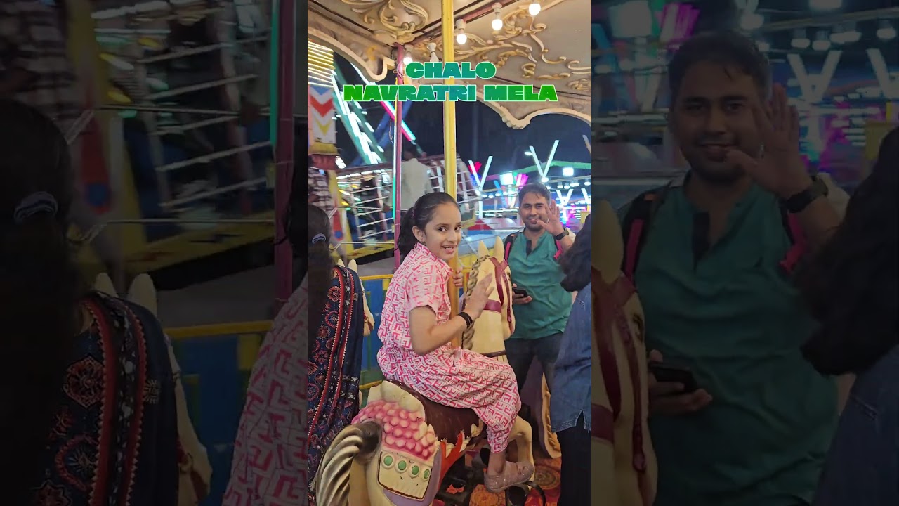 Delhi Navratri Mela = Full Blown Madness #navratri2025 #navratrimela #ramleela #delhimela