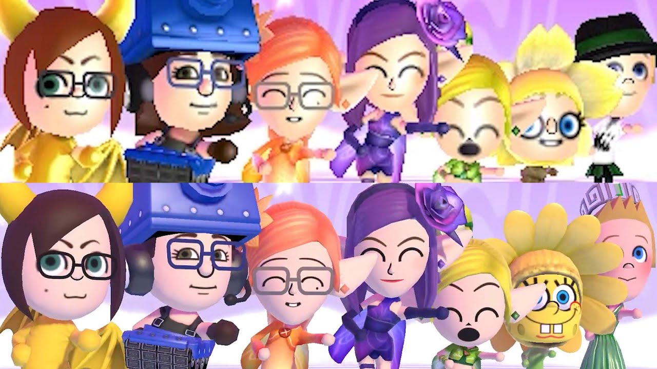 Miitopia Fairy Dance 3DS vs Switch comparison