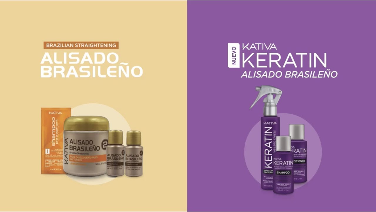 Alisado Brasileño VS Alisado Express KATIVA ¡Pruébalos!