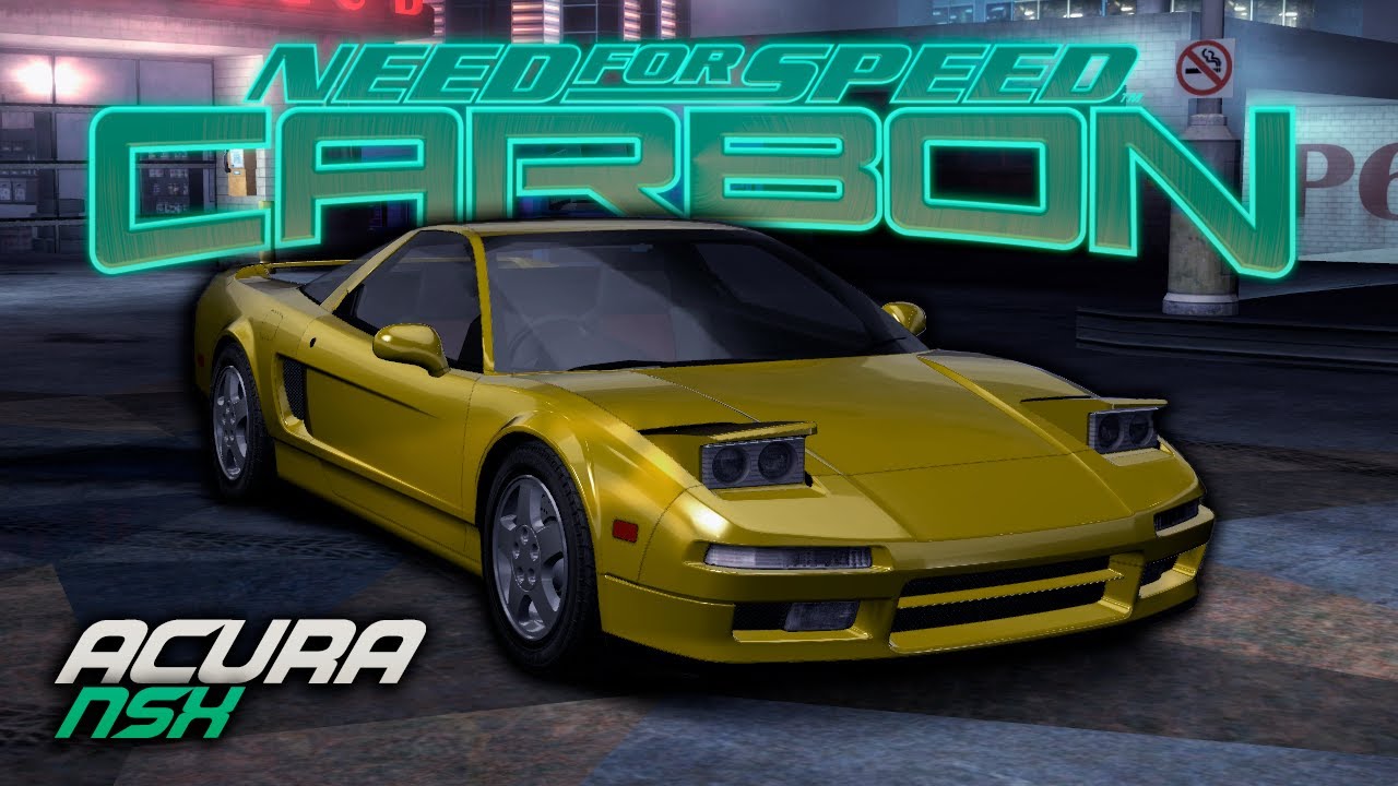 ACURA NSX: ЯПОНЕЦ С ИТАЛЬЯСКОЙ НАТУРОЙ (ну это же вылитая феррари) (NFS: Carbon Battle Royale Mod)