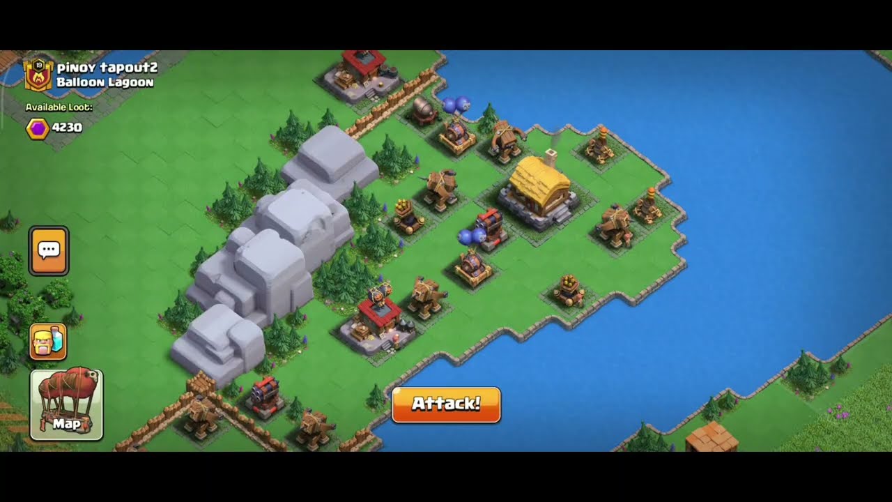 Clan capital attack in clash of clans #sovandr #supercell #coc 
