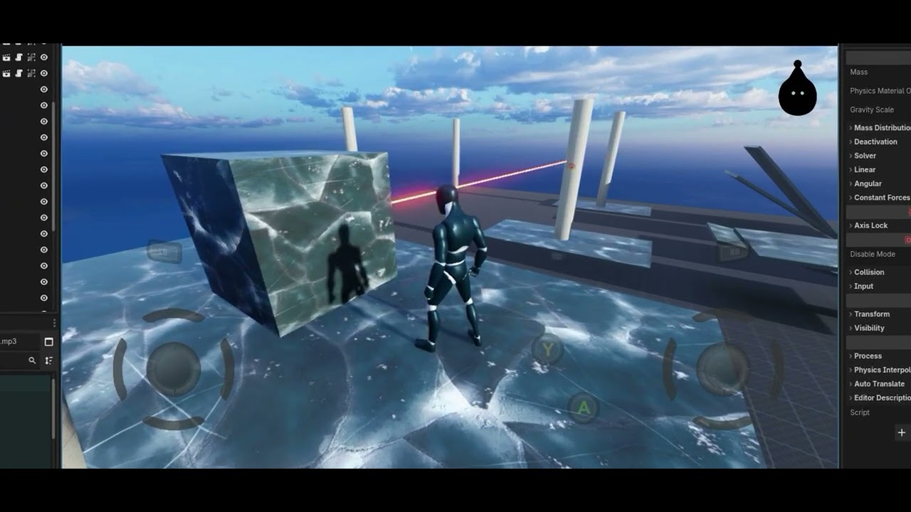 Laser 3D - Godot Engine
