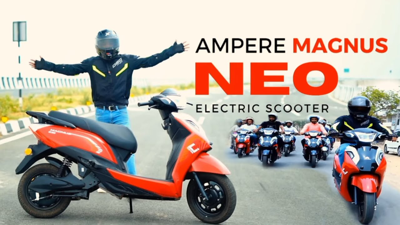 Ampere Magnus Neo 2025 Model Review  Best Electric Scooter Under 1 Lakh || Top speed  @Maghirider 