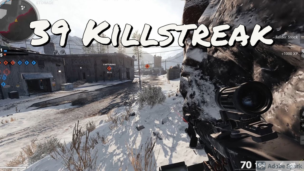 Black Ops Cold War | 39 Killstreak (M60+War Machine) | MX Ergo Trackball Mouse