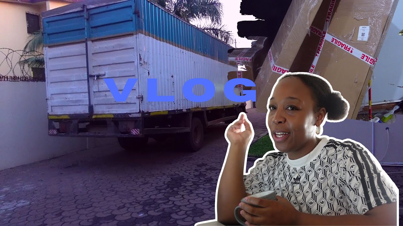 VLOG: Finally Got Our Items From London To Ghana Using Door To Door Shipping