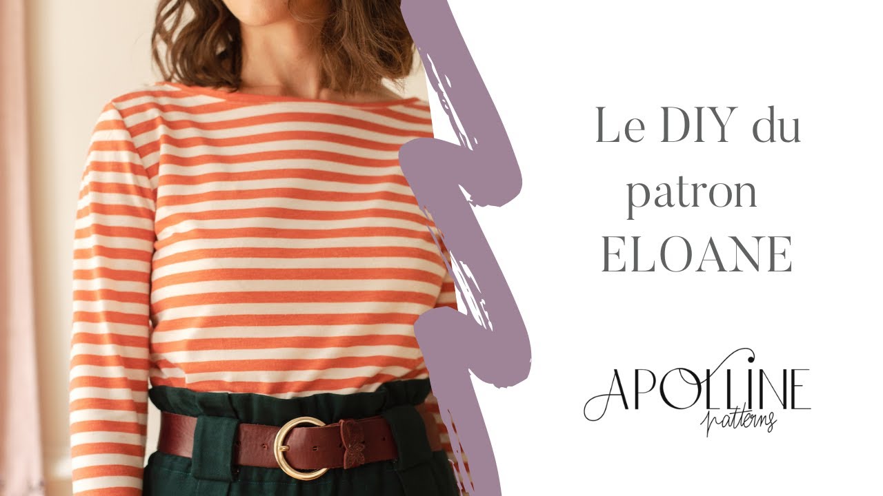 Coudre le sous-pull Eloane avec Apolline Patterns