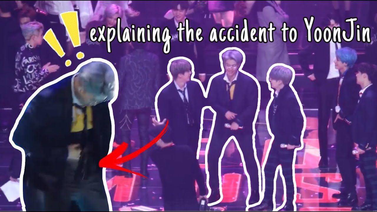 Joon’s wardrobe malfunction makes Jin and Yoongi giggle