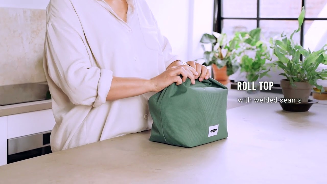 Lunch Bag | Black+Blum | Food-Safe, 100% Leak Proof, Recycled Plastic, BPA Free, Insulated, Eco