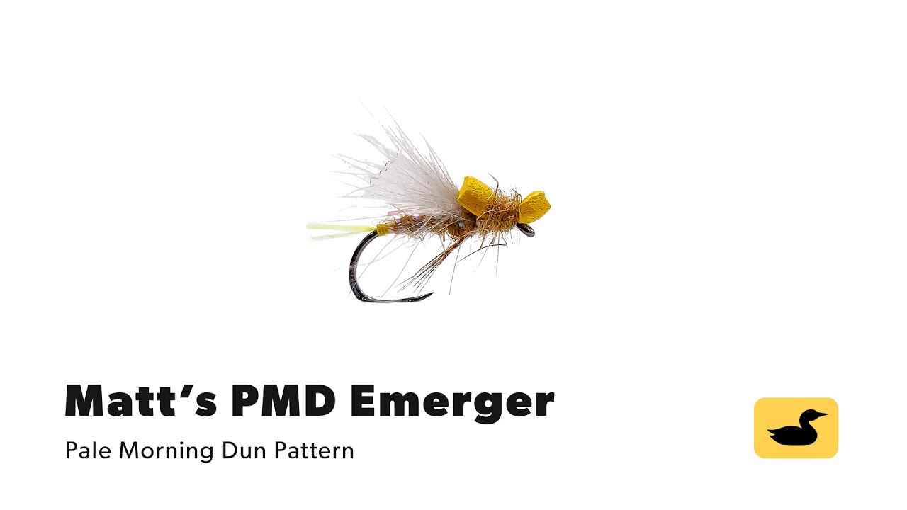 Fly Tying Tutorial: Matt's PMD Emerger