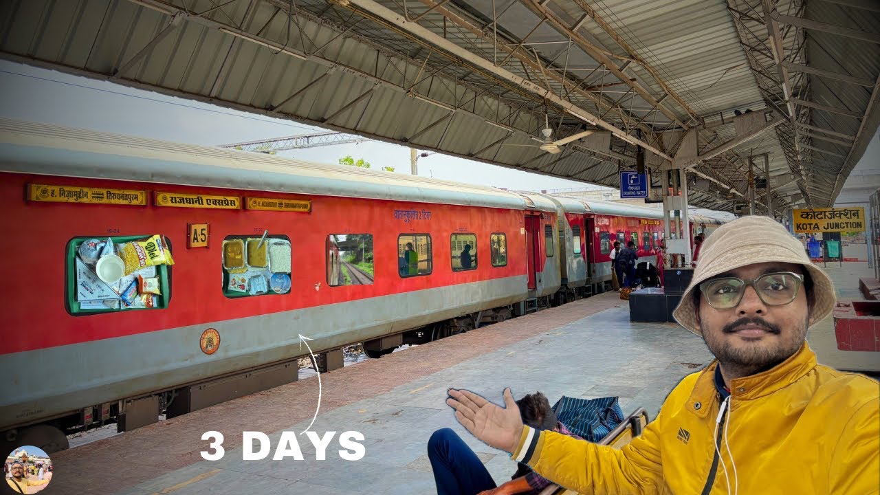 Delhi To Trivandrum In Rajdhani Express