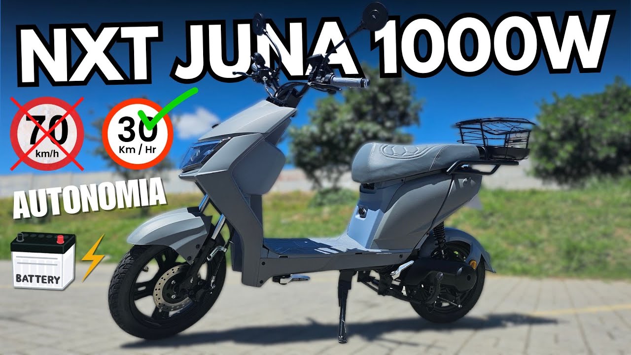 NXT JUNA 1000W - TESTADO, QUANTOS KM RODA COM UMA CARGA ? 70KM OU 30KM ?