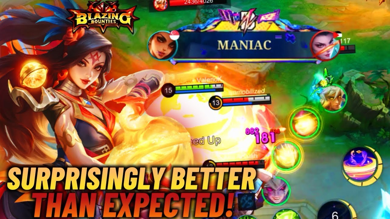 НОВЫЙ BLAZING SHADOW НА УДИВЛЕНИЕ ХОРОШ! ПОЛУЧИЛ MANIAC С ПЕРВОГО РАЗА, КАК ЕГО ИСПОЛЬЗОВАЛ! | MLBB