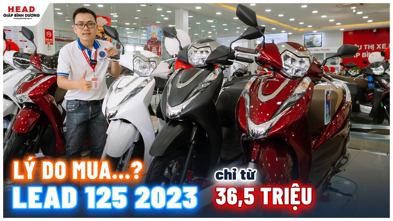 Lý do mua Honda Lead 125 2023 là gì? Giá Xe LEAD 2023 tháng 5