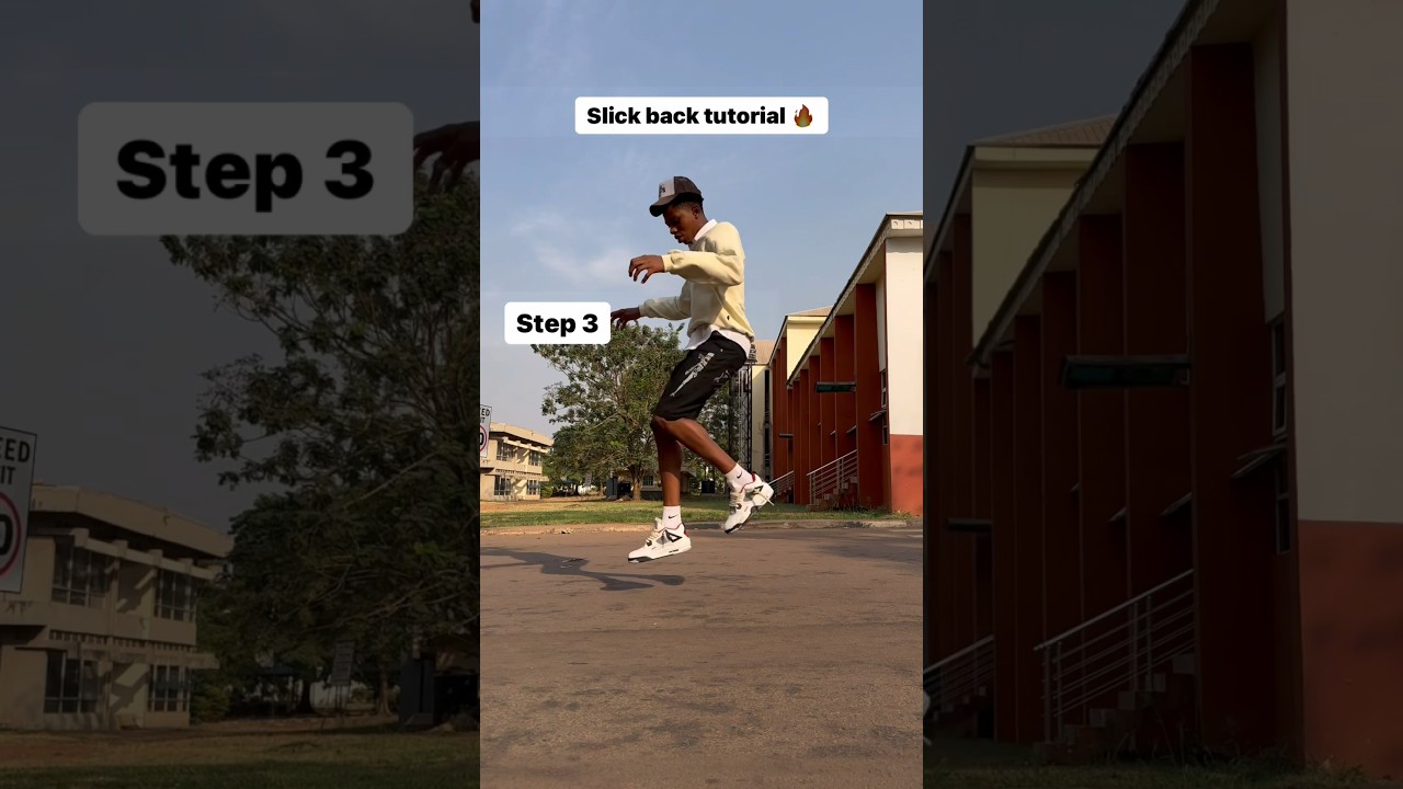 Slick back tutorial ‼️🔥 #slickback #tutorial #jubislide #viralchallenge #trending #shortsfyp #dance