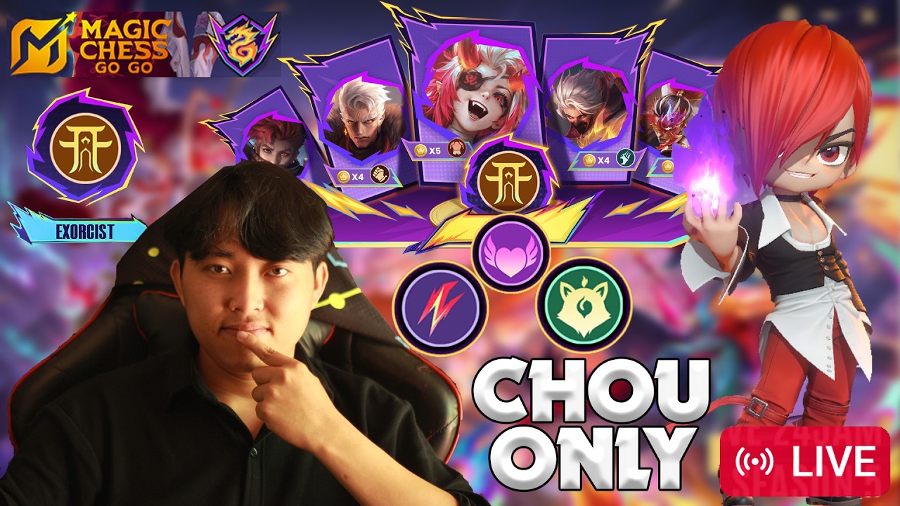 LIVE NGABUBURIT | MAGIC CHESS: GO GO MCGG LIVE GAME #mcgg #tutorial  #MagicChessGoGo