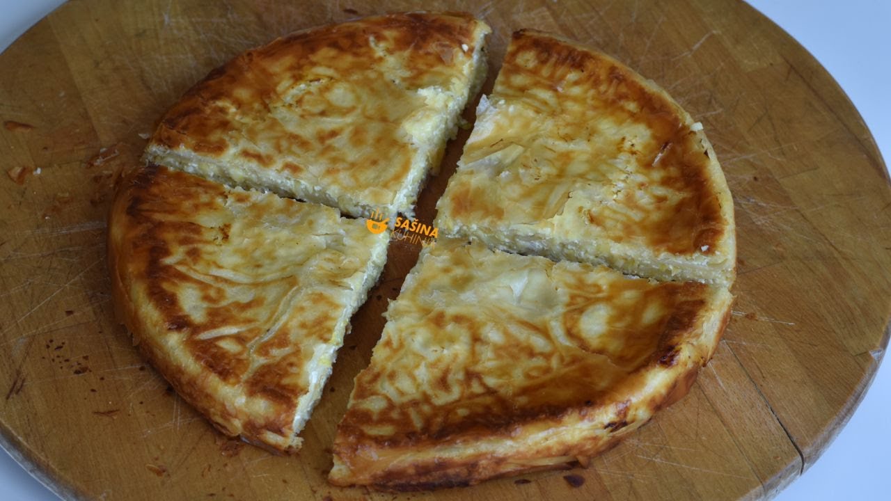 Pita od tikvica i sira s kupovnim ili gotovim korama recept