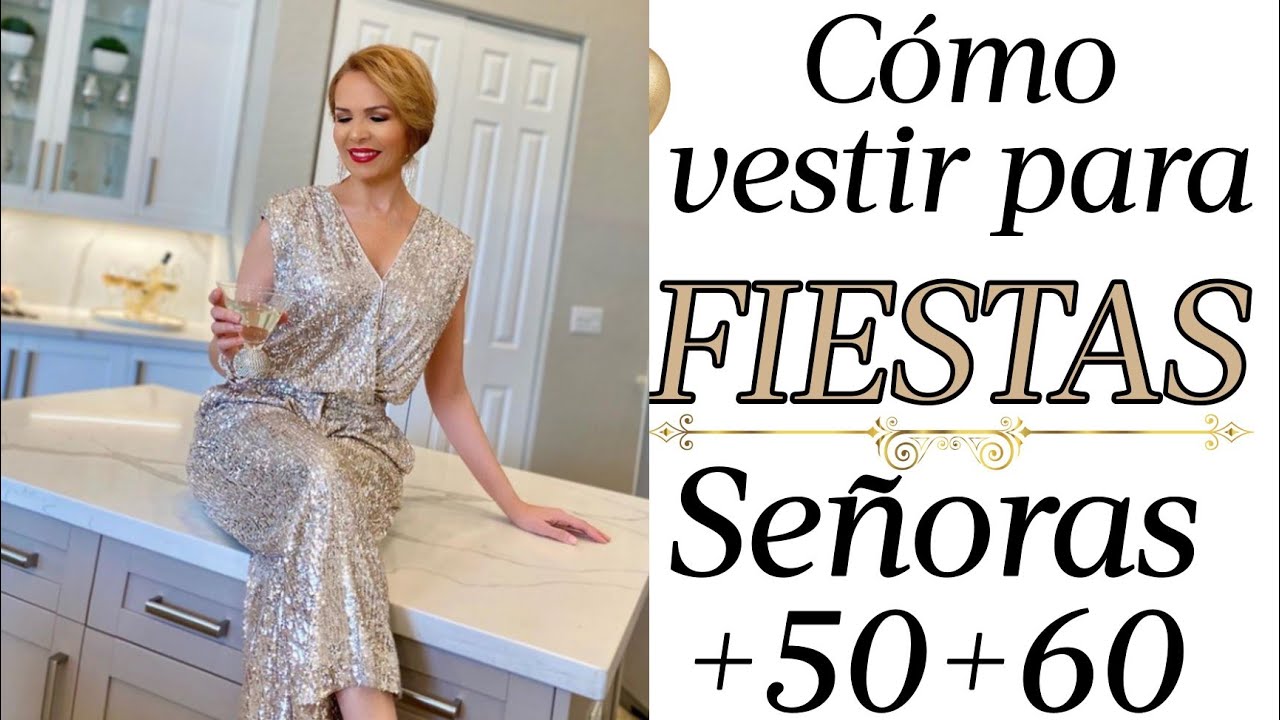 C&Oacute;MO VESTIR PARA FIESTAS SE&Ntilde;ORAS DE 50 Y 60 A&Ntilde;OS LOOKS DE FIESTAS