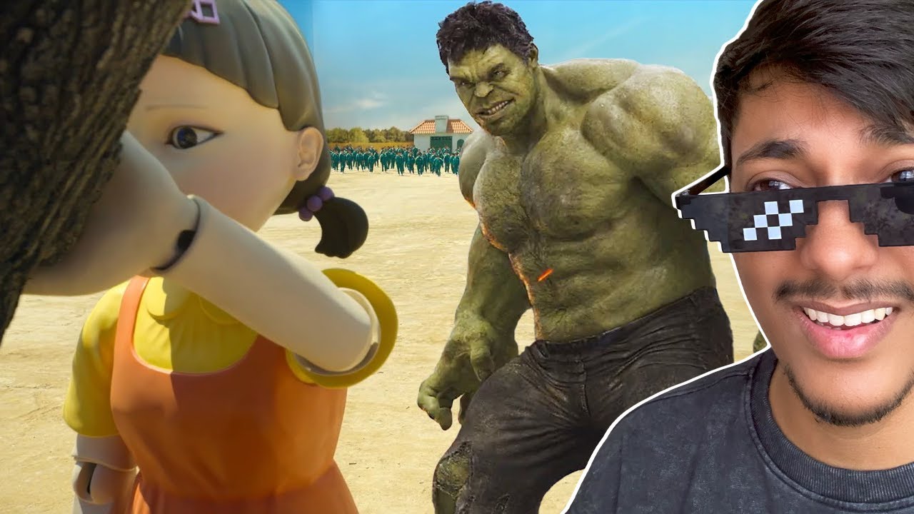 AVENGERS VS SQUID GAMES 2 ANIMATION !!