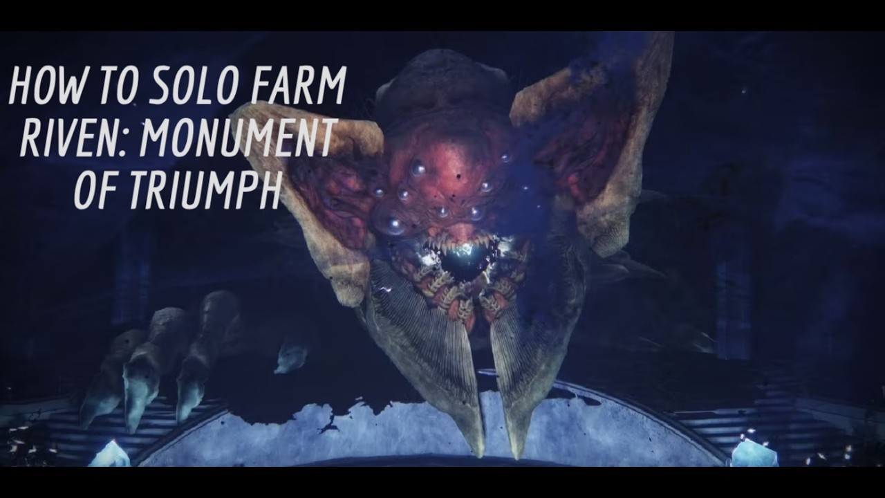 How to EASILY farm RIVEN SOLO: Warlock (Monument of Triumph)
