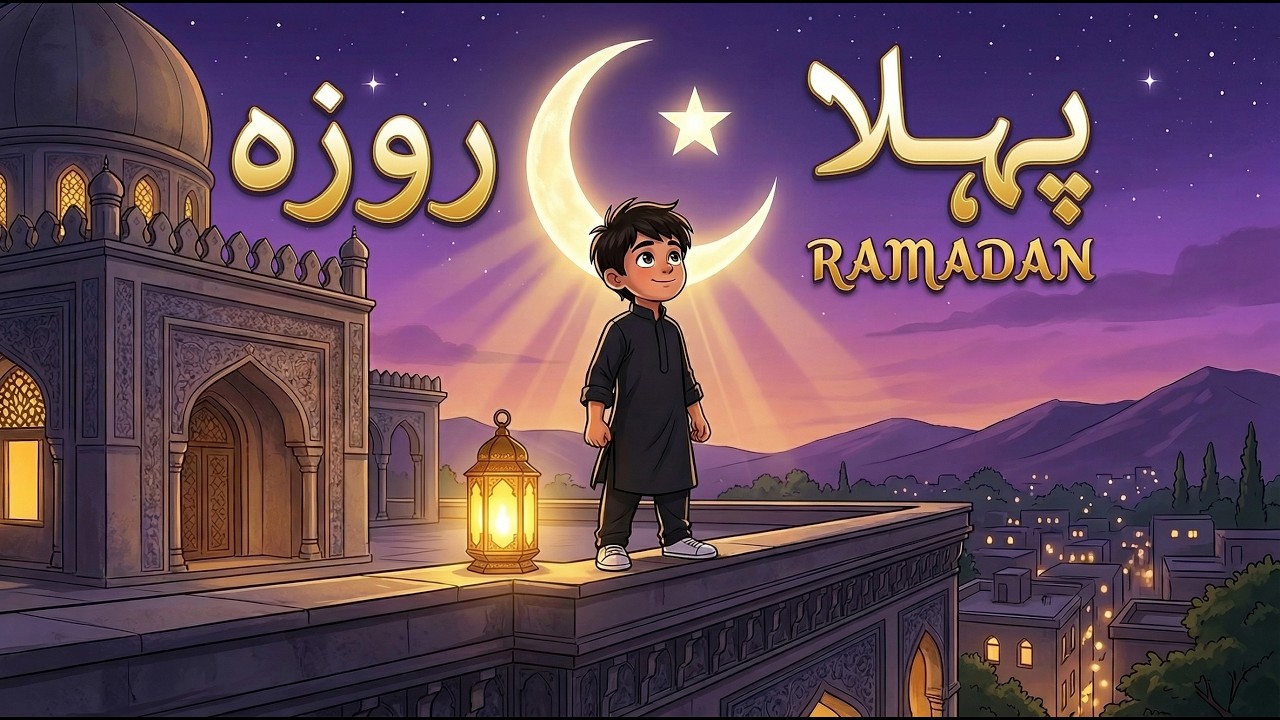 Pehla Roza| پہلا روزہ  | उपवास का पहला दिन  |  kids motivational | Urdu Islamic story | Azikhel toon