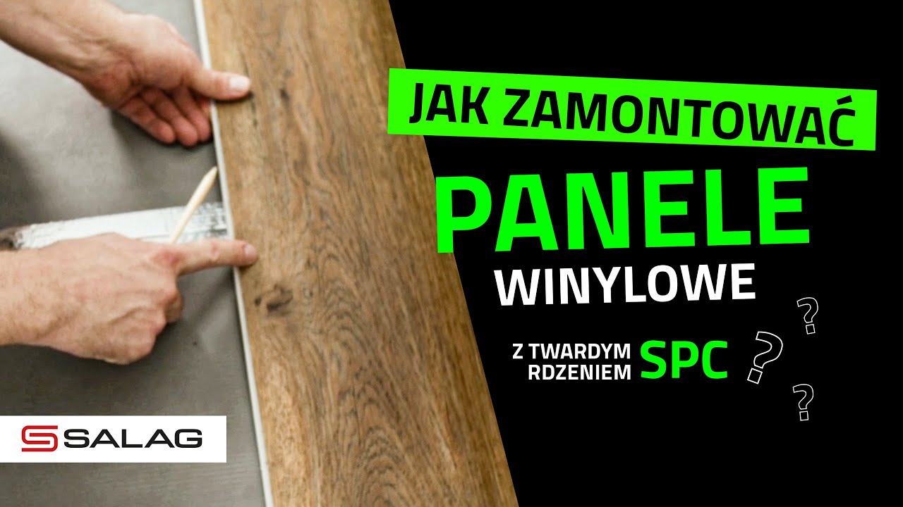 Jak zamontować panele winylowe z twardym rdzeniem SPC